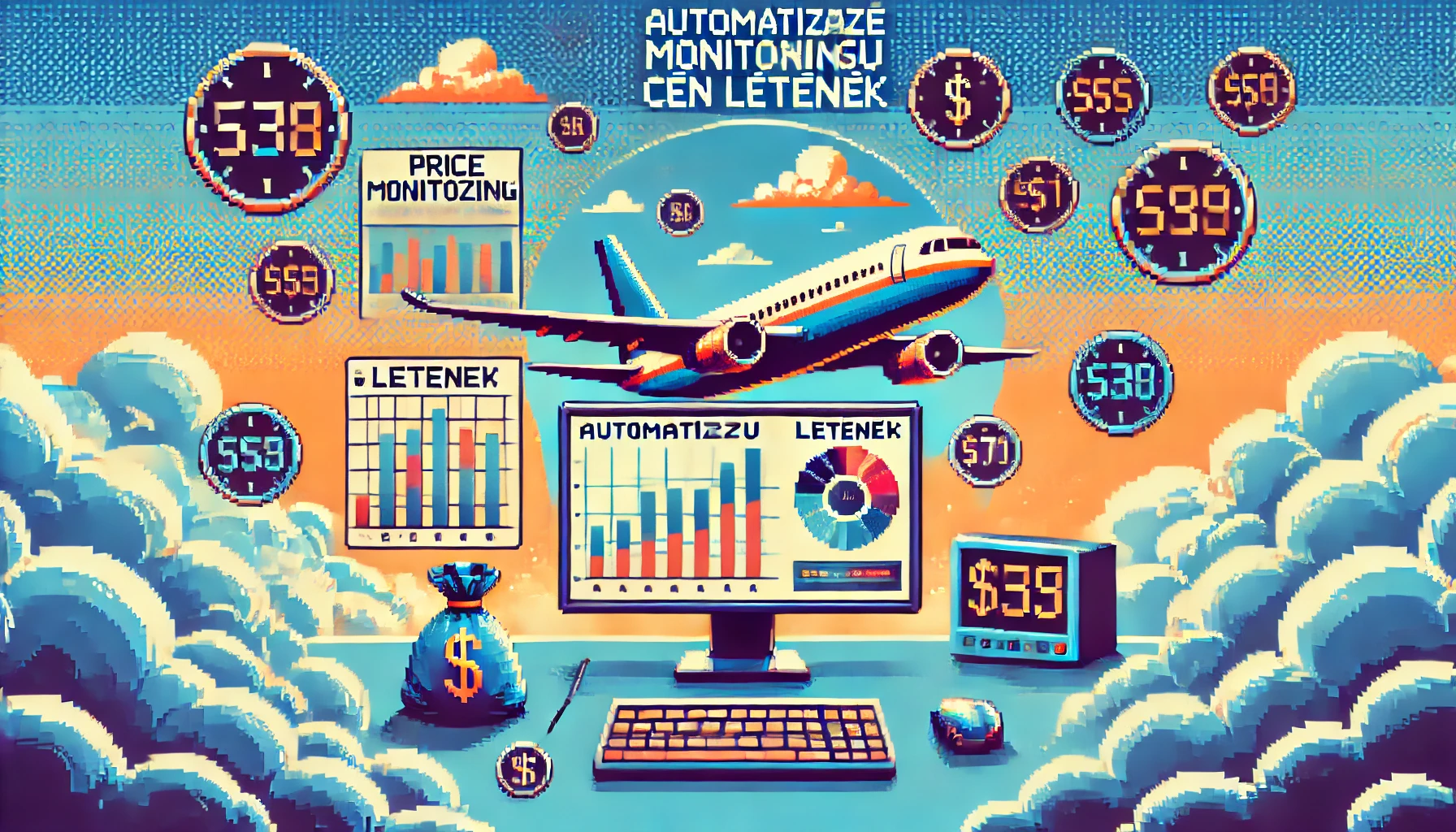 Automatizace monitoringu letenek