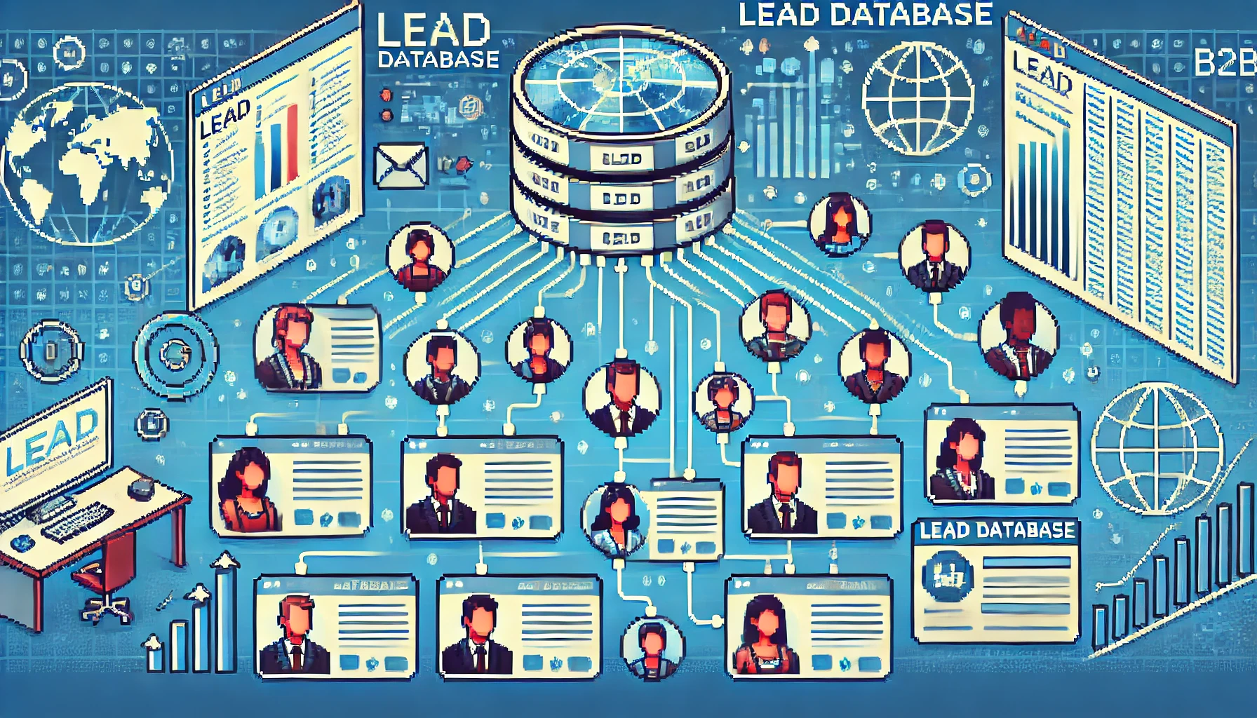 Lead generation for B2B outreach